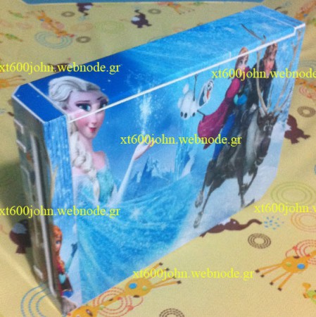 WII ΚΟΝΣΟΛΑ FULL EXTRA ΑΣΠΡΗ-ΜΑΥΡΗ FROZEN